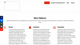 What Echo-webdesign.fr website looked like in 2020 (3 years ago)