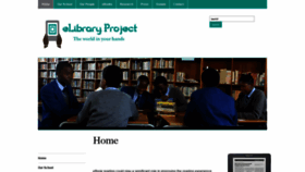 What Elibraryproject.org website looked like in 2020 (3 years ago)