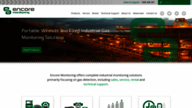 What Encoremonitoring.com.au website looked like in 2020 (5 years ago)
