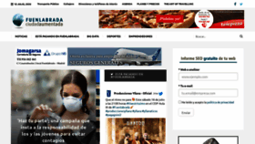What Enfuenlabrada.es website looked like in 2020 (3 years ago)