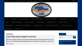 What Ethericwarriors.com website looked like in 2020 (3 years ago)