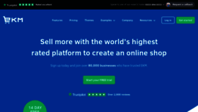 What Ekmpowershop.com website looked like in 2020 (3 years ago)