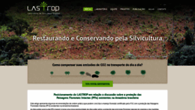 What Esalqlastrop.com.br website looked like in 2020 (3 years ago)