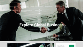 What Exploreglobalbusiness.com website looked like in 2020 (3 years ago)