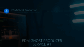 What Edm-ghost-production.com website looked like in 2020 (3 years ago)