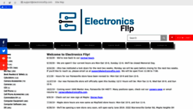 What Electronicsflip.com website looked like in 2020 (3 years ago)