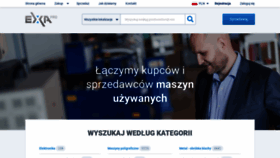 What Exapro.pl website looked like in 2020 (3 years ago)
