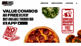 What Epic.pizza website looked like in 2020 (3 years ago)