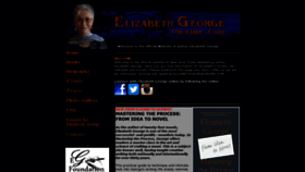 What Elizabethgeorgeonline.com website looked like in 2020 (3 years ago)