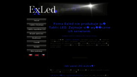 What Exled.eu website looked like in 2020 (3 years ago)