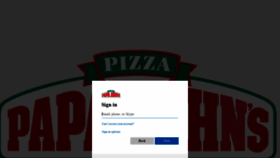 What Extranet.papajohns.com website looked like in 2020 (3 years ago)