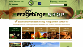 What Echt-erzgebirge-shop.de website looked like in 2020 (3 years ago)