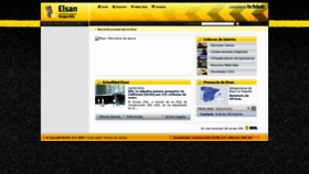 What Elsan.es website looked like in 2020 (3 years ago)