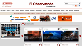 What Elobservatodo.cl website looked like in 2020 (3 years ago)