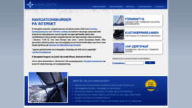 What E-navigation.se website looked like in 2020 (3 years ago)