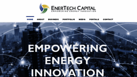 What Enertechcapital.com website looked like in 2020 (3 years ago)