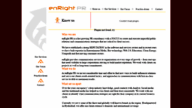 What Enrightpr.com website looked like in 2020 (3 years ago)