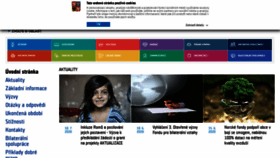 What Eeagrants.cz website looked like in 2020 (3 years ago)