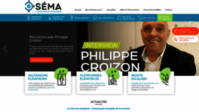 What Elevateur-sema.fr website looked like in 2020 (3 years ago)