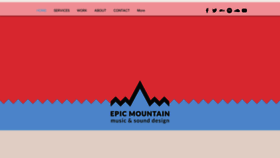 What Epic-mountain.com website looked like in 2020 (3 years ago)