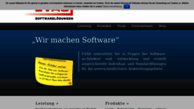 What Evas.de website looked like in 2020 (5 years ago)