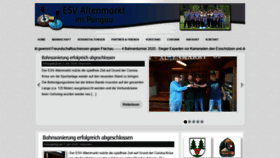 What Esv-altenmarkt.at website looked like in 2020 (3 years ago)