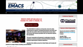 What Emacsconference.com website looked like in 2020 (3 years ago)