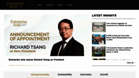 What Enterpriseasia.org website looked like in 2020 (3 years ago)