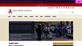 What Eastwestcenter.org website looked like in 2020 (5 years ago)