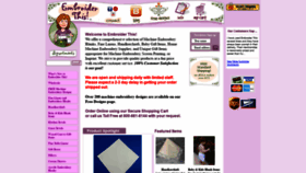 What Embroiderthis.com website looked like in 2020 (3 years ago)