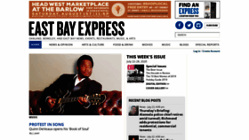 What Eastbayexpress.com website looked like in 2020 (3 years ago)