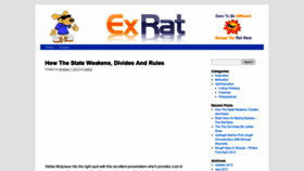 What Exrat.com website looked like in 2020 (3 years ago)