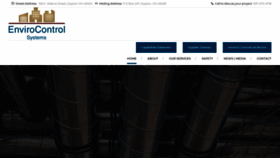 What Envirocontrolsystems.com website looked like in 2020 (5 years ago)