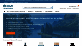 What Ergomax.de website looked like in 2020 (3 years ago)