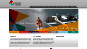 What Evision-sa.com website looked like in 2020 (3 years ago)