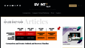 What Eventmanagerblog.com website looked like in 2020 (3 years ago)