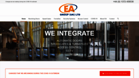 What Ea-group.co.uk website looked like in 2020 (3 years ago)