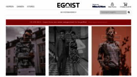 What Egoist.de website looked like in 2020 (3 years ago)
