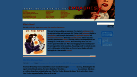 What Emdashes.com website looked like in 2020 (3 years ago)