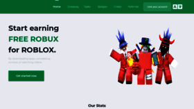 What Ezrobux.gg website looked like in 2020 (3 years ago)