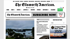 What Ellsworthmaine.com website looked like in 2020 (3 years ago)