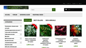What Ethnoplants.com website looked like in 2020 (3 years ago)