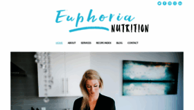 What Euphorianutrition.ca website looked like in 2020 (3 years ago)