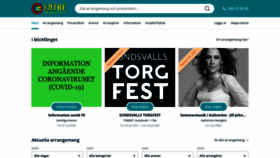 What Entresundsvall.nu website looked like in 2020 (3 years ago)