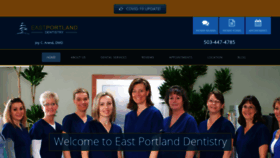 What Eastportlanddentistry.com website looked like in 2020 (3 years ago)