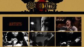 What Eodtattoo.com website looked like in 2020 (3 years ago)