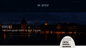 What Efcf.com website looked like in 2020 (3 years ago)