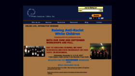 What Euroamerican.org website looked like in 2020 (3 years ago)