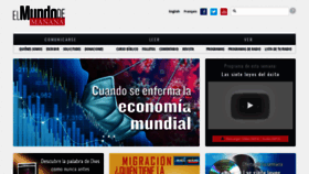 What Elmundodemanana.org website looked like in 2020 (3 years ago)