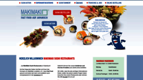 What Esstmehrsushi.de website looked like in 2020 (3 years ago)